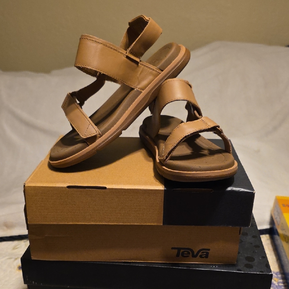 Teva Women's Brown Strap Sandals